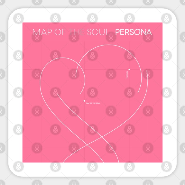 BTS Map of the Soul: Persona Sticker by ZeroKara